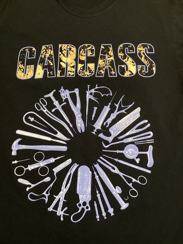 Carcass 1992 tour shirt - 1992, size