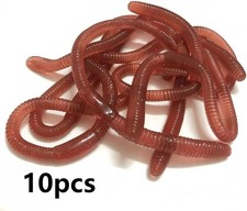 10 Pieces Fake Earthworm
