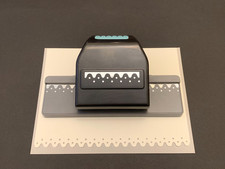 EK Success Border Paper Punch- Wavy, Lace Edge For Card Making, Scrapbooking