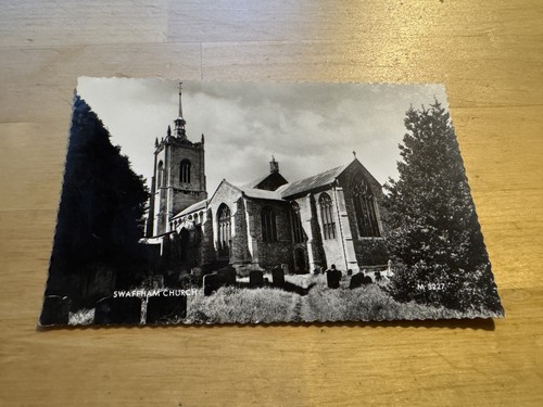 Postcard swaffham church - postcard,