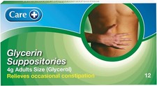 Care Glycerin Suppositories