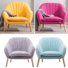 Plush Fabric Wing Ribbed Back