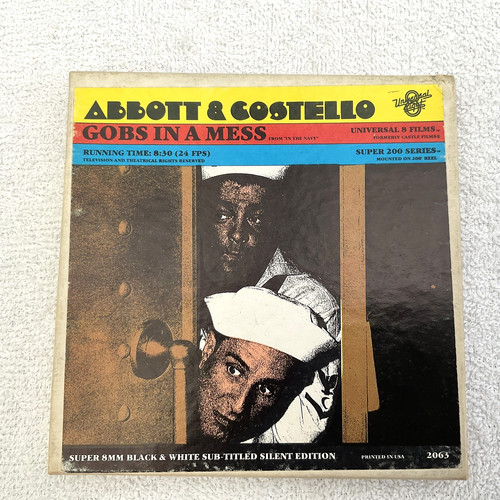 Abbott costello gobs in a - abbott,