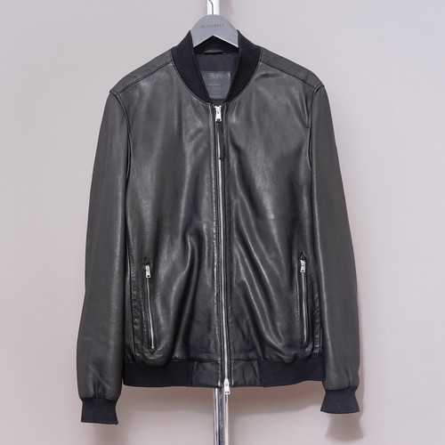 All saints leather jacket - saints,