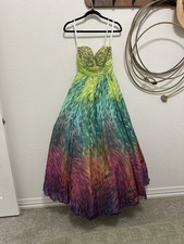 ✨ JOVANI Beaded Chiffon