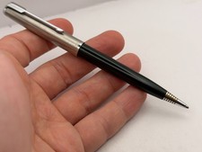 Lovely Rare Vintage Parker 51 Forest Green Click Pencil W Steel Cap Working .9