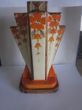 Antique Myott & Sons  Hand Painted  Number 8668 Flower Vase,