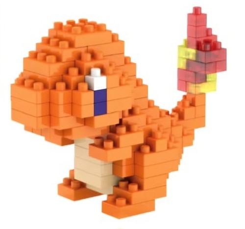 Charmander pokemon nanoblock - pokemon,