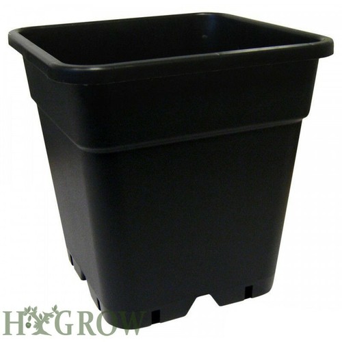 Black garden square - black, 18