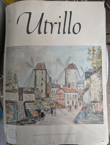 Express art book utrillo - art,