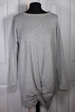 Forever 21 Long Jumper Bottom Knot Top Women's XS Grey Measurements In Listing
