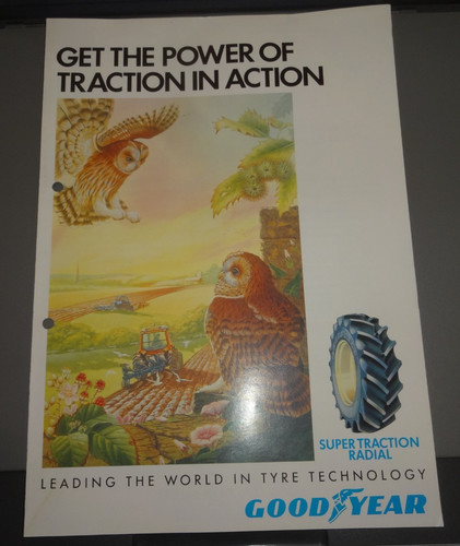 Goodyear tractor tyre brochure - tractor,