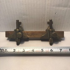 Vintage Brass Trammel Points