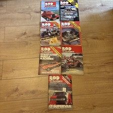 7 issues Hot Rod & Custom Magazine from 1980