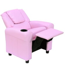 Kids Recliner PU Leather Kids
