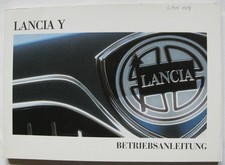 LANCIA Y Car Owners Handbook 2001 #603.45.363 IV.2001 3rd Ed. German