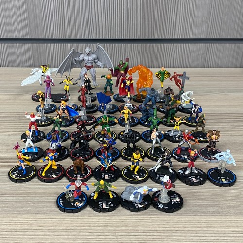 Assorted marvel heroclix - 50,