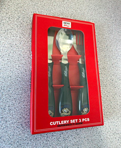 Kellogg vintage kids cutlery - vintage,