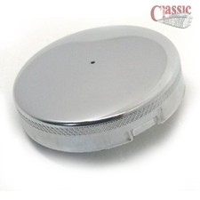 BSA TRIUMPH AJS MATCHLESS 2-1/2" PETROL CHROMED FUEL TANK CAP - 29-7898