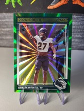 2024 Panini Score Quinyon Mitchell /180 Philadelphia Rookie RC Green Laser