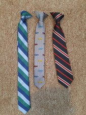 3 Pack Kids Clip On Neck Tie