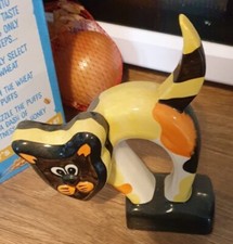 Lorna Bailey Cat Limited Edition 5 of 6 Signed in Blue Open Day piece