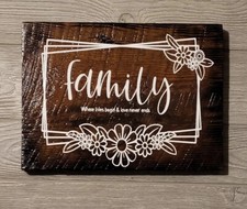 Family where lives begin - where,