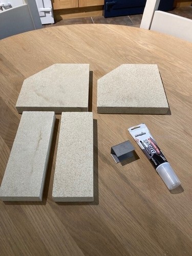Charnwood island brick set - island,