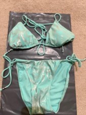 Turquoise bikini uk8