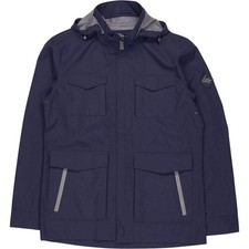Hackett Navy Hooded Jacket