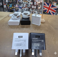 Genuine Fast Charger Samsung Plug For Galaxy S8 S9 S10 S20+ S21 S22 S23 S24 ULTR