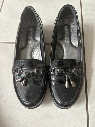 Pavers black comfort shoe size - black,