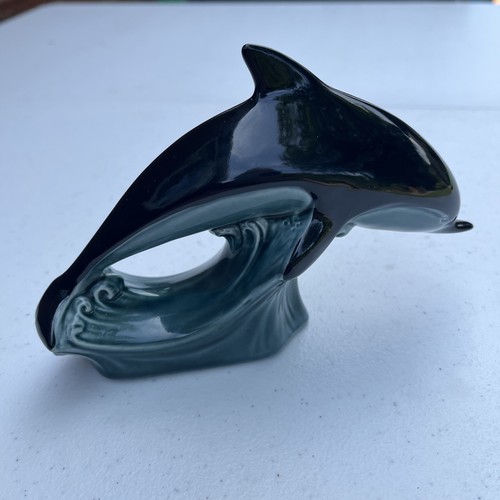 Poole pottery dolphin wave - poole,