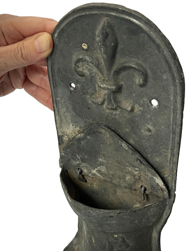 Antique french holy water - holy,