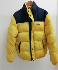 Tommy Jeans  Yellow Bright Bold Puffer Jacket Size M Pre-loved Men' Winter Coat