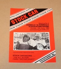 1982 Hartlepool Brisca F1 & F2 WCQR stock car programme, 13 June