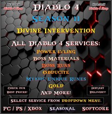 ✨Diablo 4✨Season 11✨All