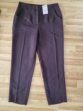 Ladies TU brown slim leg smart