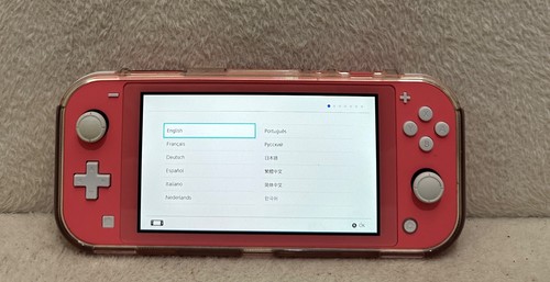 Nintendo switch lite - lite, coral