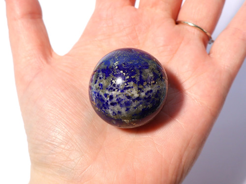 Polished lapis lazuli stone - polished,