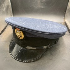 Genuine British RAF Royal Air Force Service Dress Cap with Badge - Size 57cm
