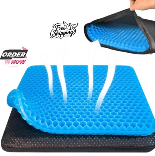 Gel seat cushion double thick - seat, cushion,double
