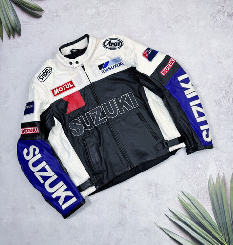 Vintage team suzuki leather - team,