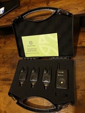 Carp Fishing 3 x Bite Alarms Plus Receiver