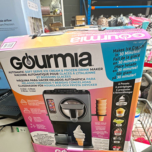 Gourmia soft serve ice - gourmia,