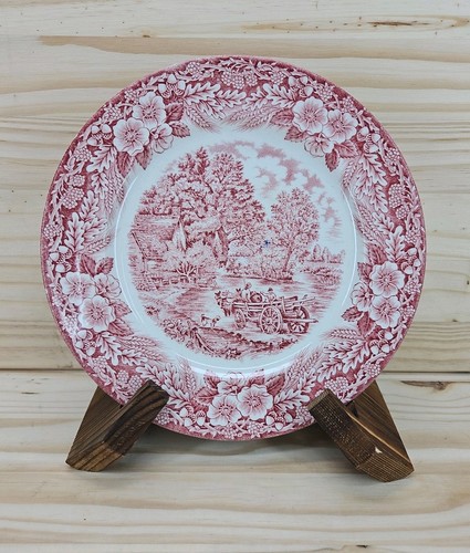 Ironstone plate 24cm j - plate,