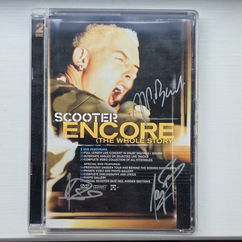 Scooter autographed signed - scooter, autographed/signed