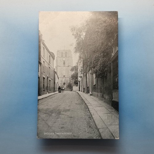 Beccles postcard 1907 - beccles,