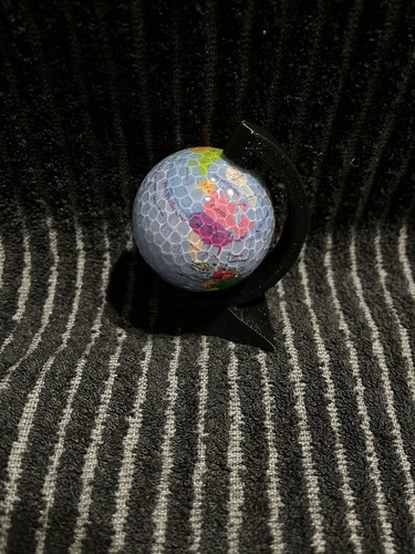 New world globe golf ball - new, map