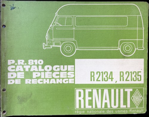 Renault estafette r2134 r2135 - renault,
